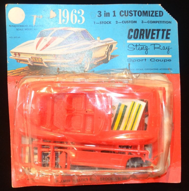 Palmer 1963 Corvette Model Car Kit (1 of 3)