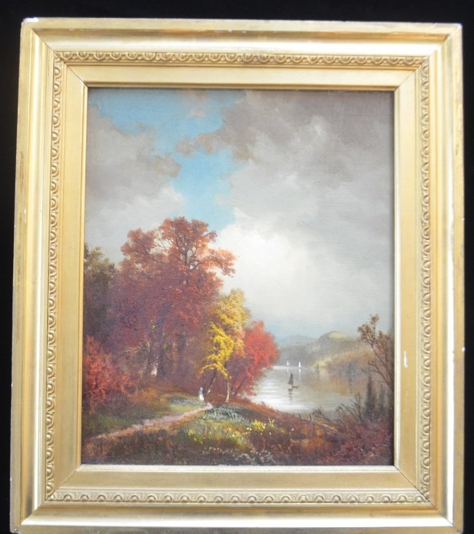 Landscape Oil Painting George Herbert McCord 1876 (1 of 10)