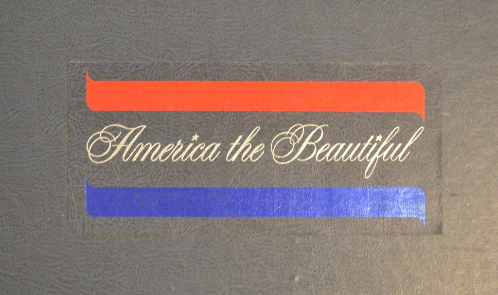 Franklin Mint America The Beautiful Signed Prints: Print Portfolio "America The Beautiful" by The Franklin Mint.8 Signed Prints in original Franklin Mint Folio, all signed. Original signatures by Ray Hosford, Hall Diteman, John Vhumley, James Fetherol