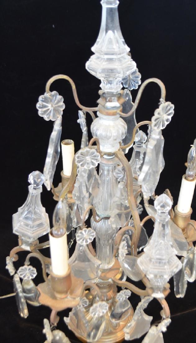 Antique Victorian Crystal Girandalas (1 of 3)