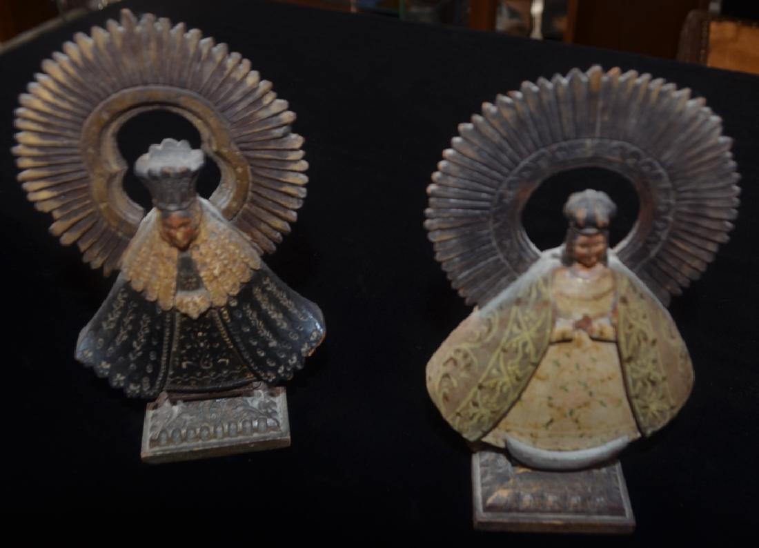 Antique Wooden Religious Reliquary (1 of 5)