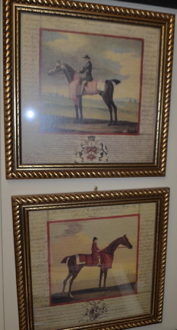 Pair of Equestrian Prints (1 of 4)