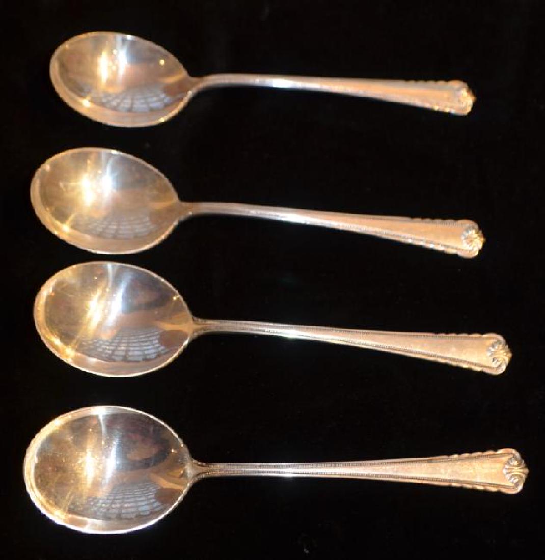 Antique Rogers Sterling Silver Moonbeam Spoons (1 of 2)