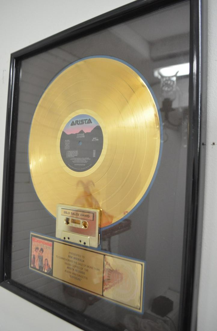 Arista Records Gold Record Expose 1987 (1 of 4)