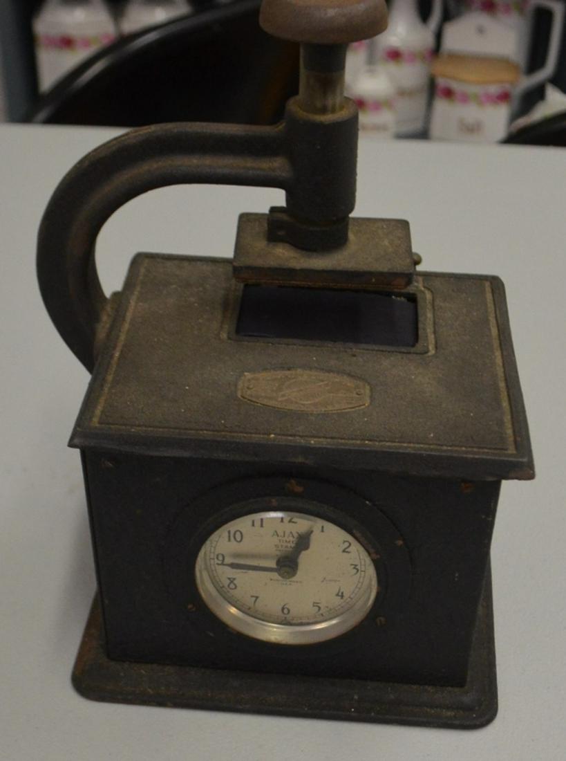 Antique Ajax Timestamp Clock 1910 (1 of 7)