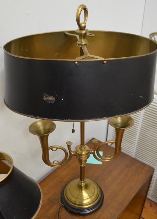 Brass Tabletop Lamp (1 of 5)