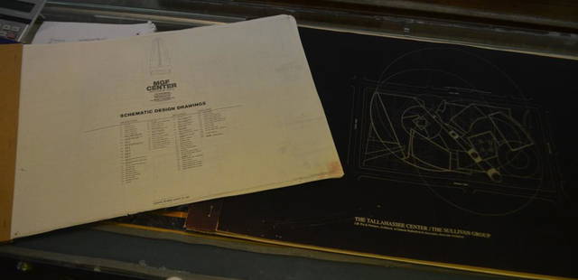 I.M. Pei Original Architectural Submissions: Original submissions for projects that were cancelled. MGF Center, Midland, Texas Schematic Design Drawings 1982. The Tallahassee Center, Tallahassee, Florida City Submissions Package 1989.