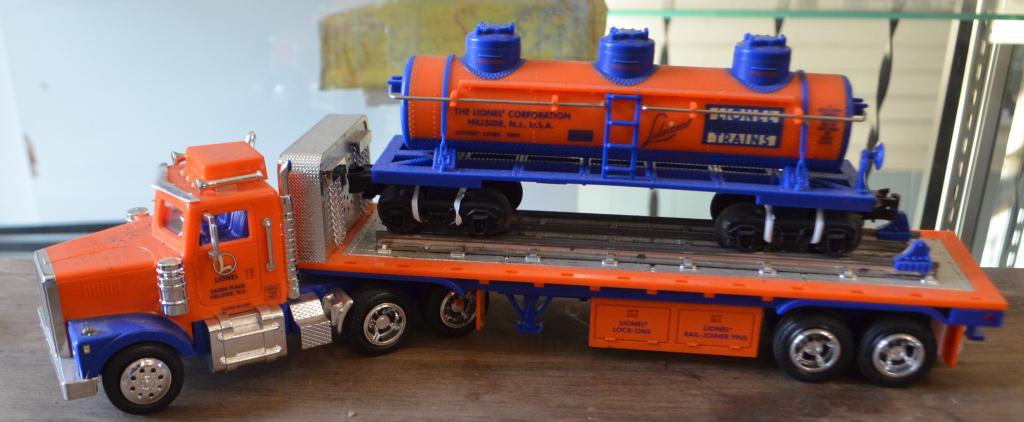 Lionel Ltd. Edition Train Hauler Toy Truck: Lionel. Truck with Train. approx. 1:43 scale. Please see all photos.