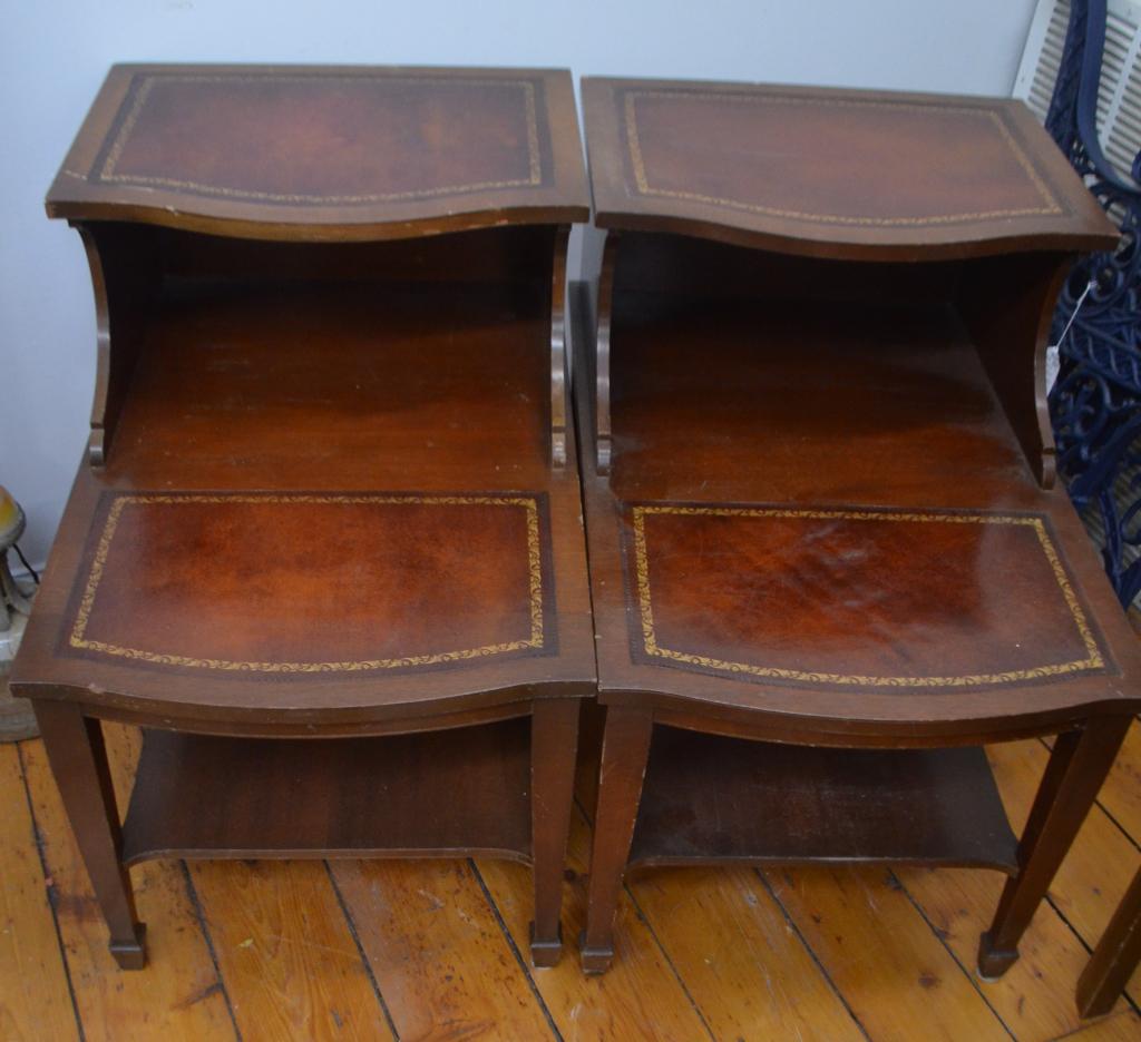 Vintage Side Tables Pair (1 of 5)