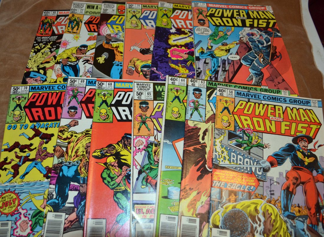 Power Man and Iron Fist 13 Comic Lot (1 of 10)