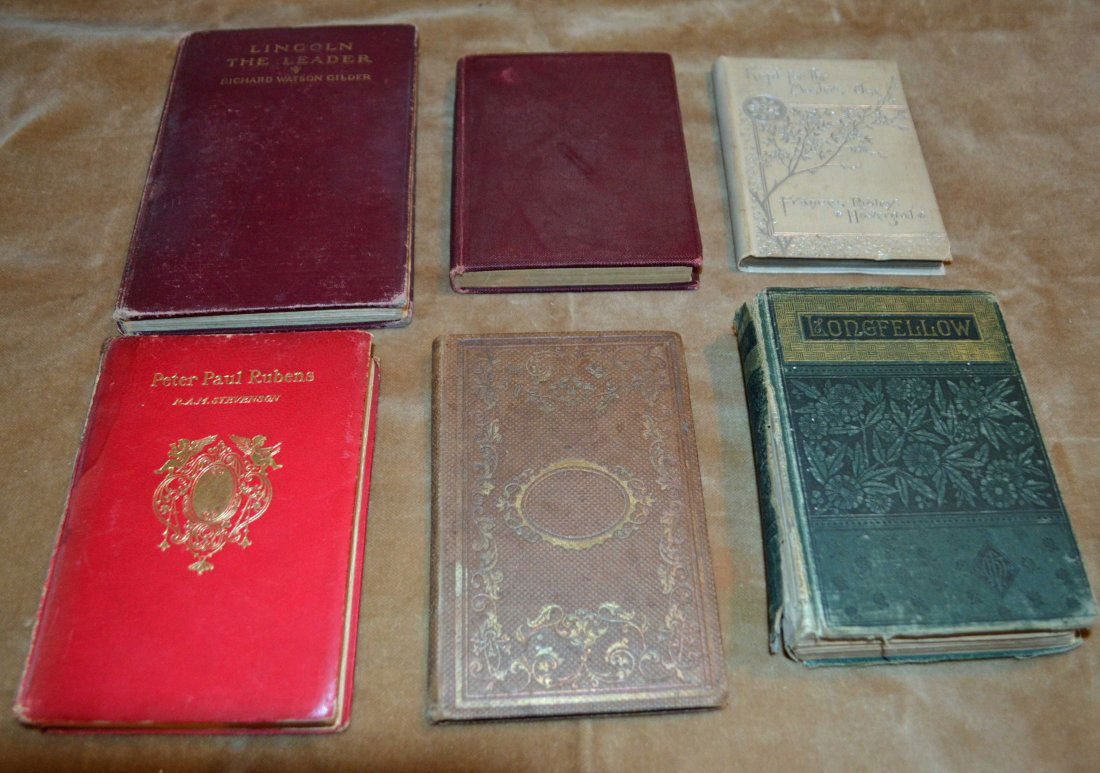 Lot of  6 Antique Books (1 of 4)