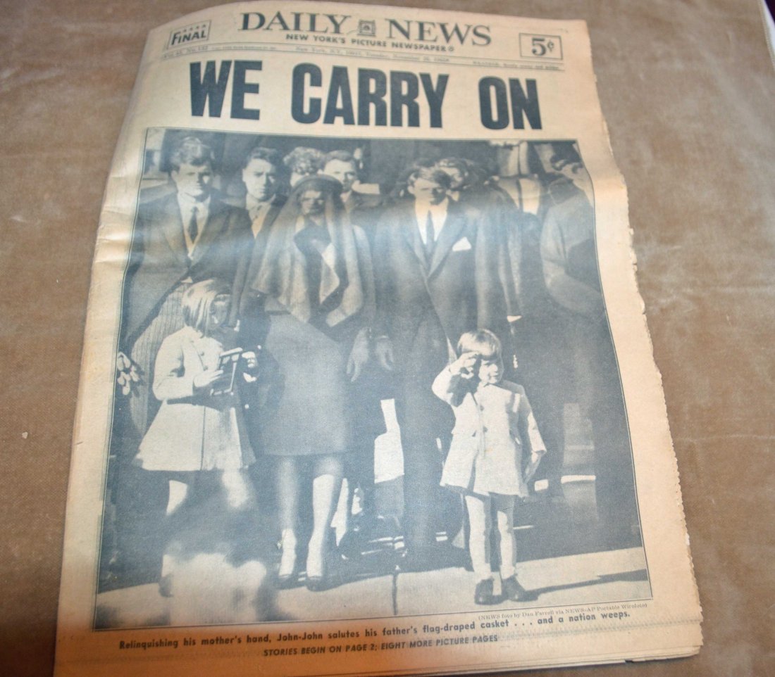 Complete NY Daily Newspaper November 26, 1963 (1 of 3)