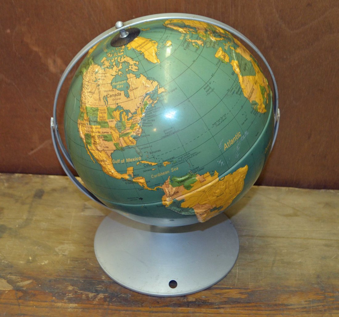 Vintage Desktop Globe Circa late 1970's (1 of 6)