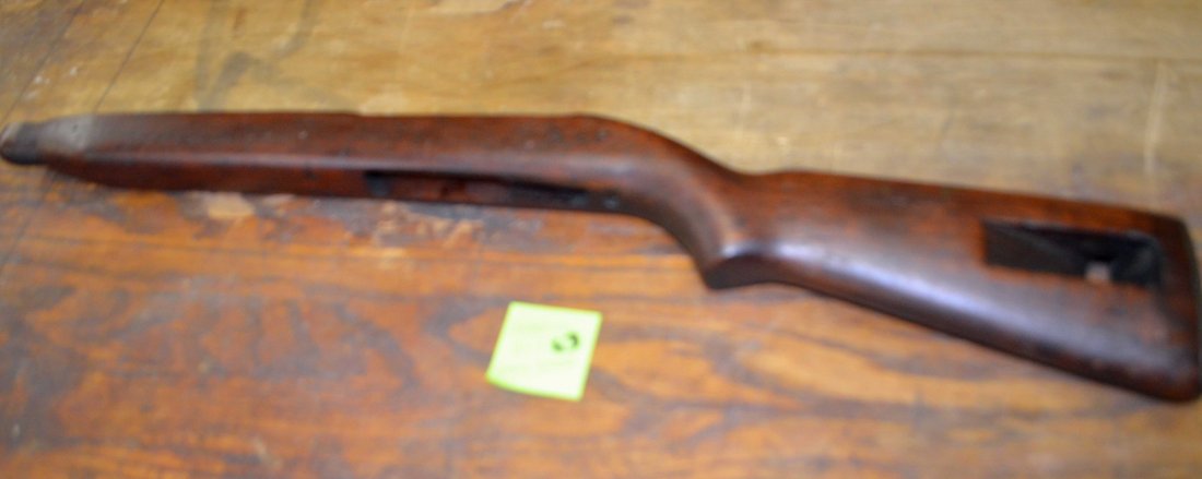 Rare World War 2 Ingersoll M-1 Field Gun Stock: Nice, Rare Ingersoll M-1 Field Gun Stock. Wood. No metal, non-firing. M-1 Carbine Gun Stock.
