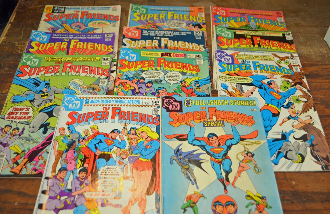 Super Friends Comic Lot 11 Bronze Era Comic Books (1 of 5)