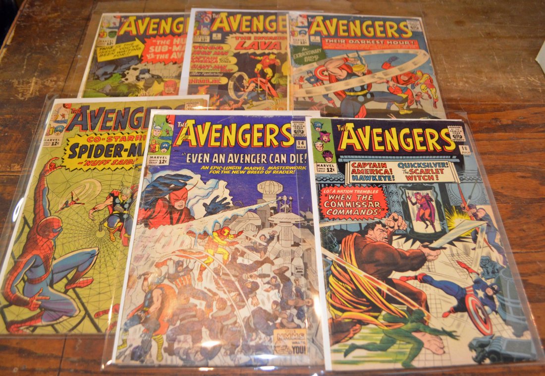 Avengers Early Comic Book Lot (1 of 9)
