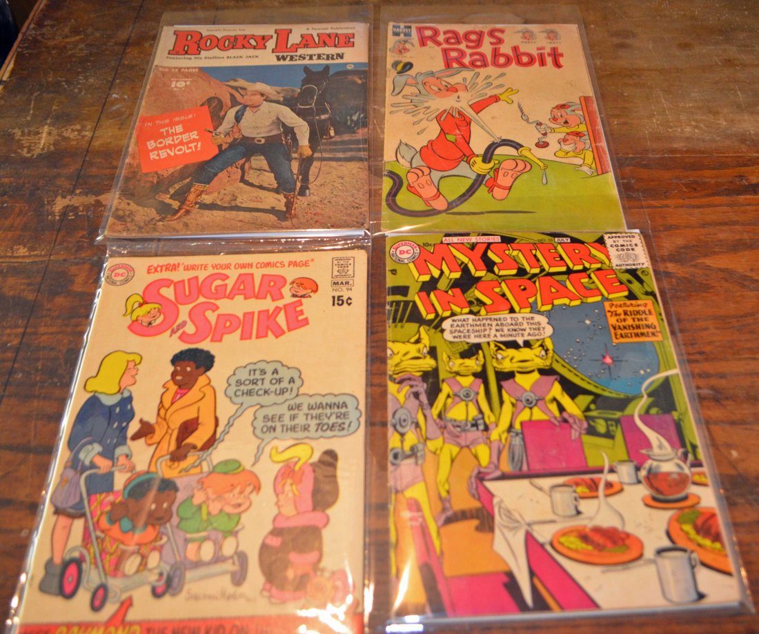 Four Golden age and Silver Age Comic Books Lot (1 of 3)