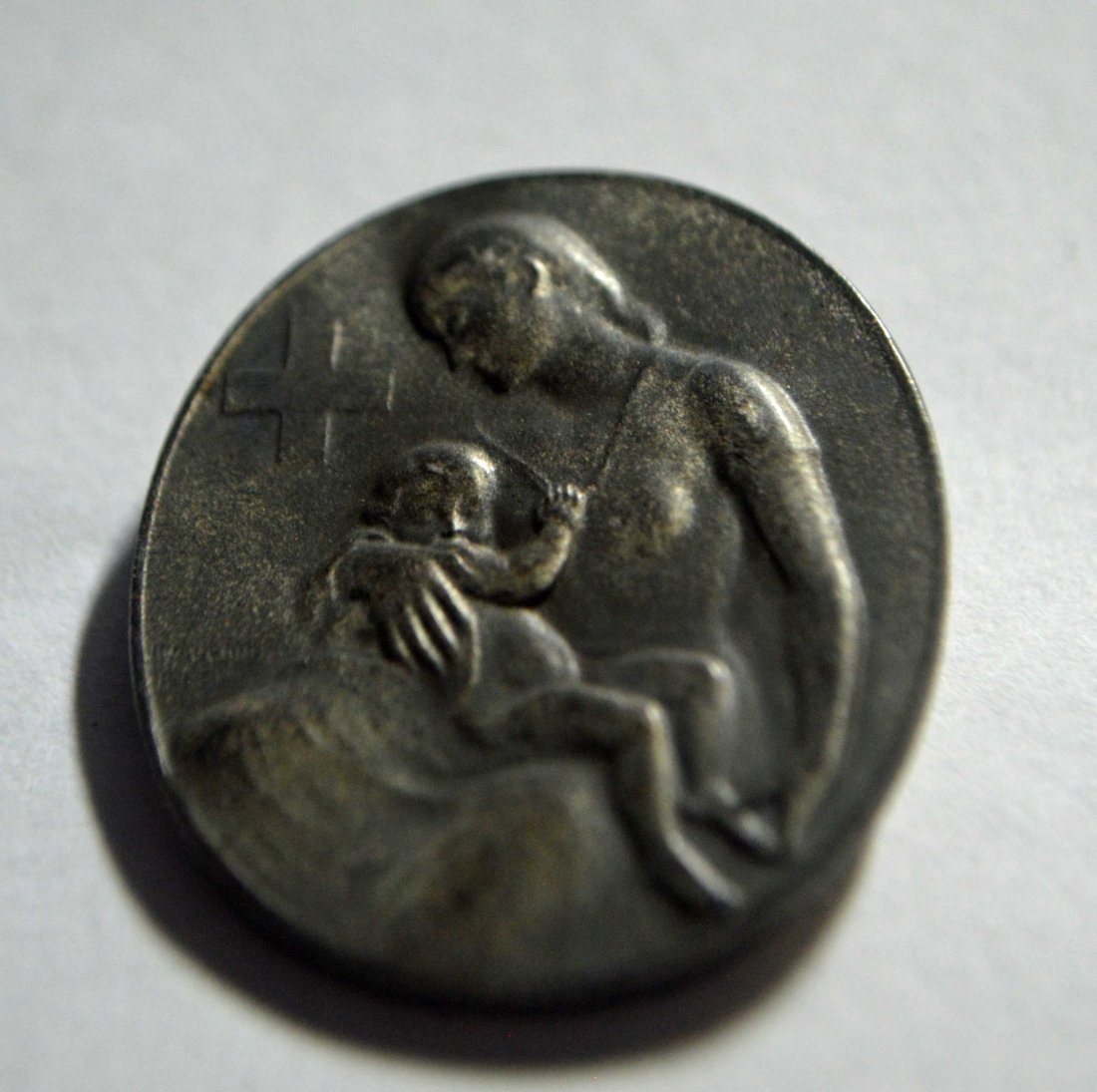 World War Two  Madonna and Child Pin (1 of 6)