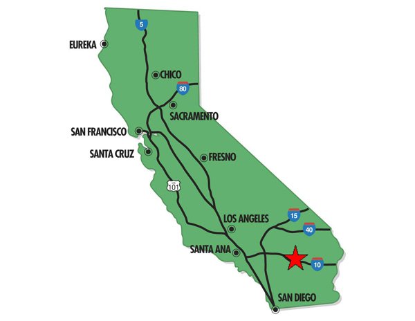 41. HEMET AREA (RIVERSIDE CO., CA) 10.5 acres. - 2