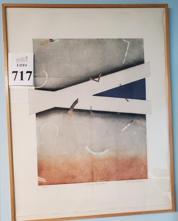 LIMITED EDITION FRAMED ETCHING ON PAPER, ARTIST: BRUCE BLEACH (1 of 5)