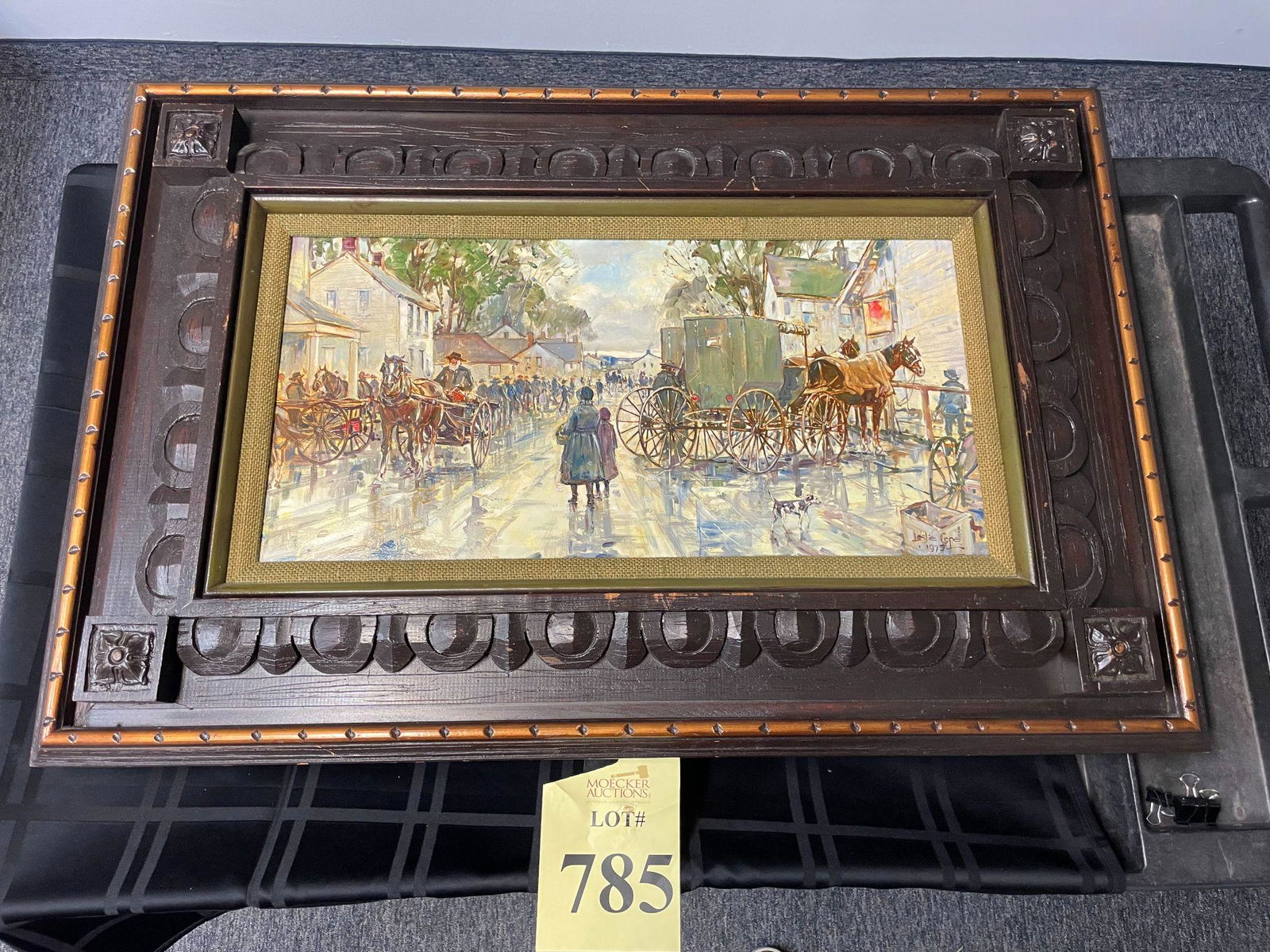 LESLIE COPE (1913-2002 OIL ON ARTIST BOARD (1 of 4)