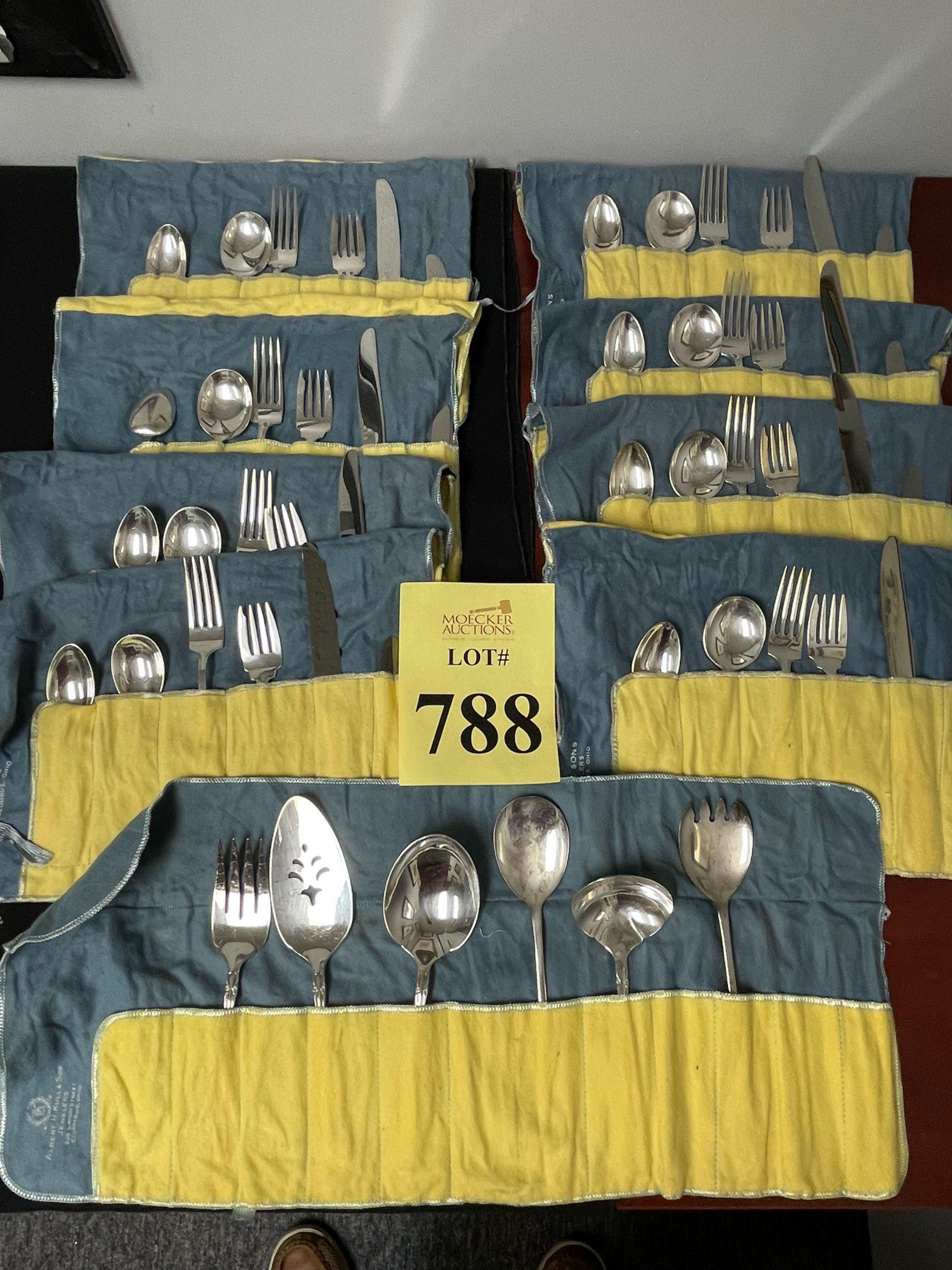 GORHAM STERLING SILVER "FAIRFAX" PATTERN 6-PIECE (1 of 13)