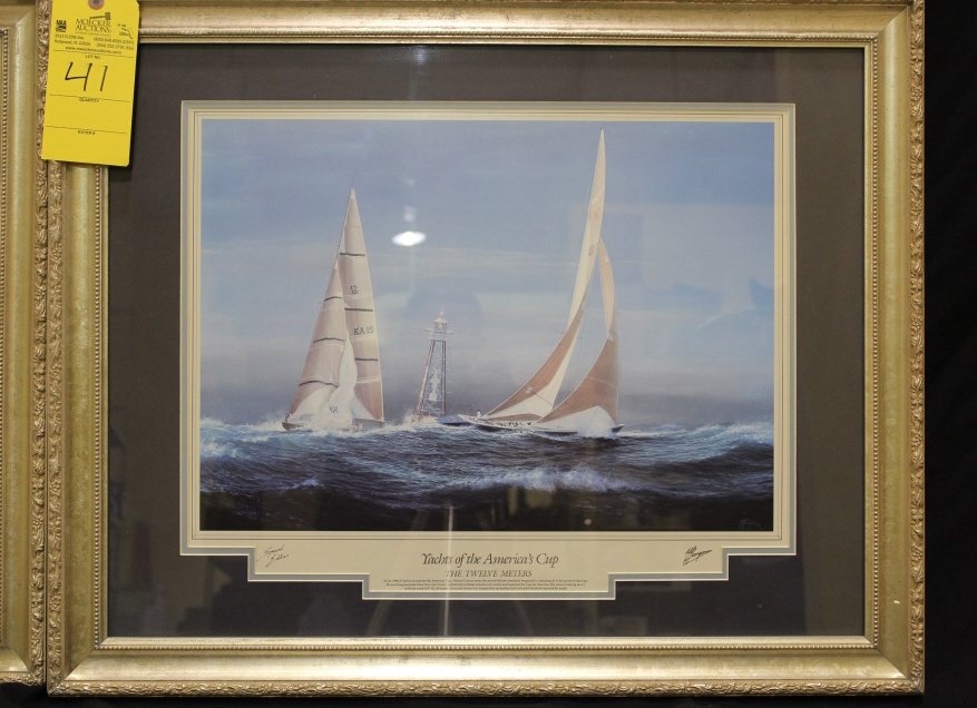 J.J. THOMPSON YACHTS OF THE AMERICA'S CUP (1 of 1)