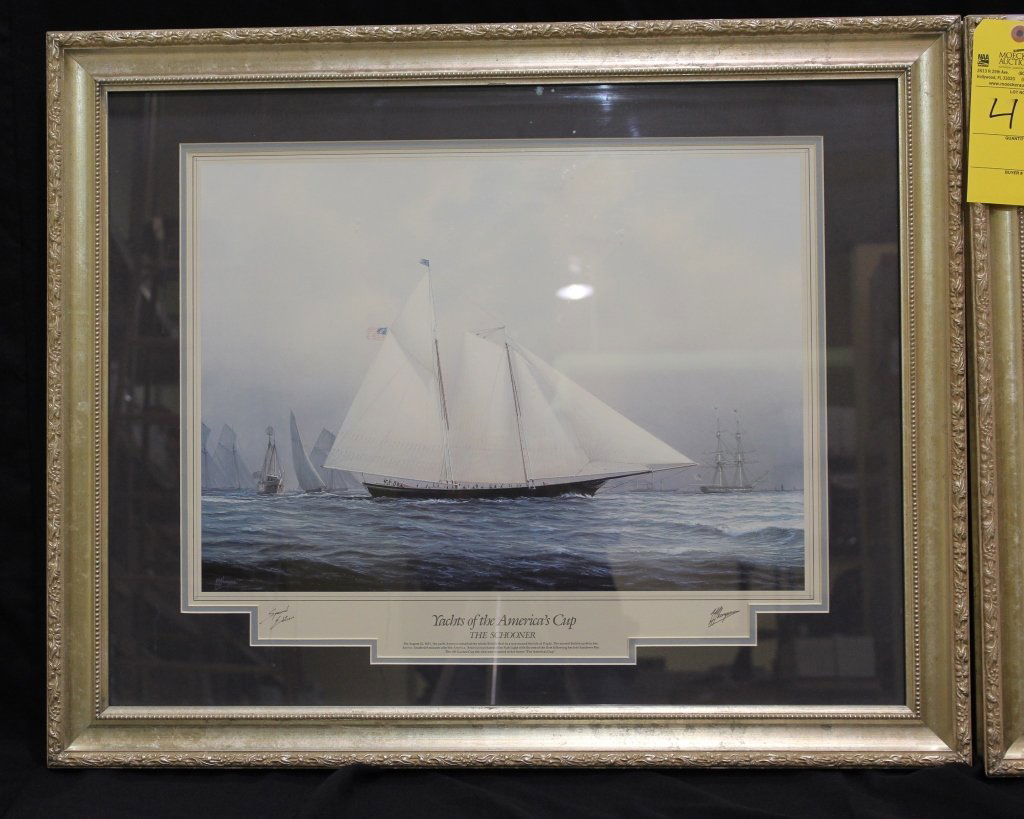 J.J. THOMPSON YACHTS OF THE AMERICA'S CUP (1 of 1)