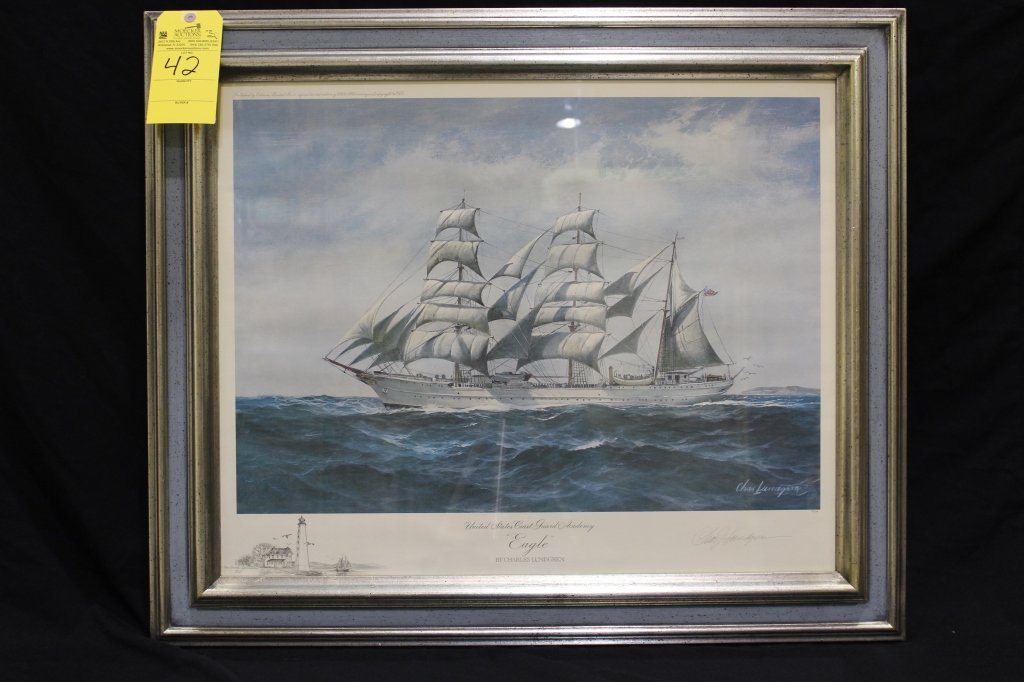 CHARLES LUNDGREN (1911-1988), EAGLE (1 of 2)