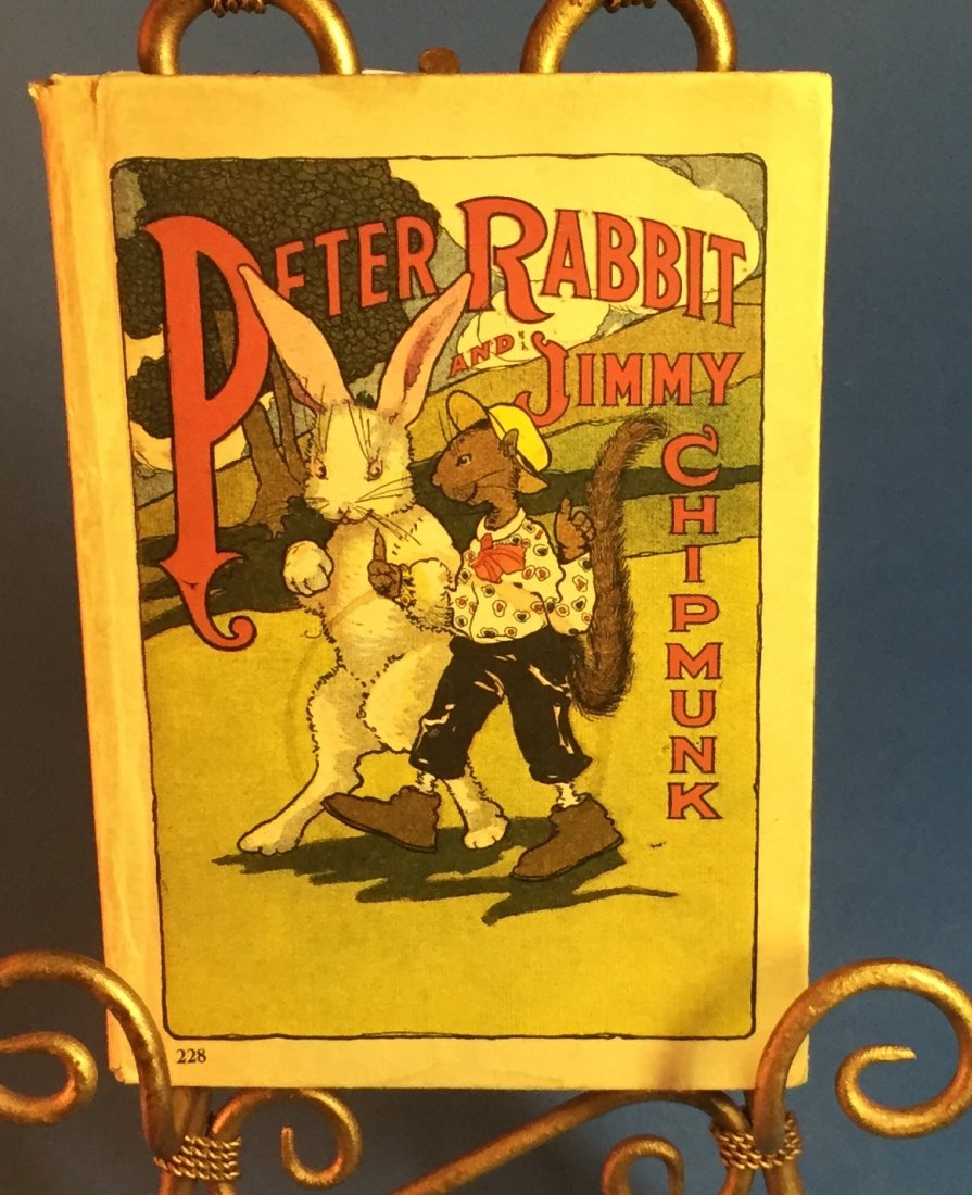 Peter Rabbit & Jimmy the Chipmunk Book 1918 (1 of 1)