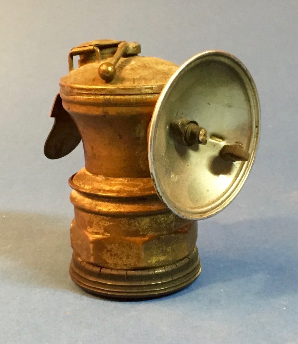 Antique AutoLite Carbide Miner's Lamp (1 of 4)