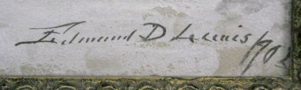 Edmund Darch Lewis watercolor & gouache - 2