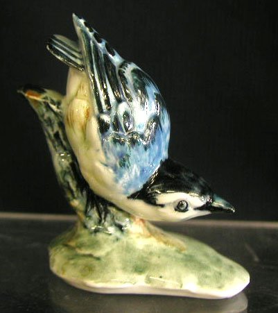 Pennsbury Pottery #110 Nuthatch