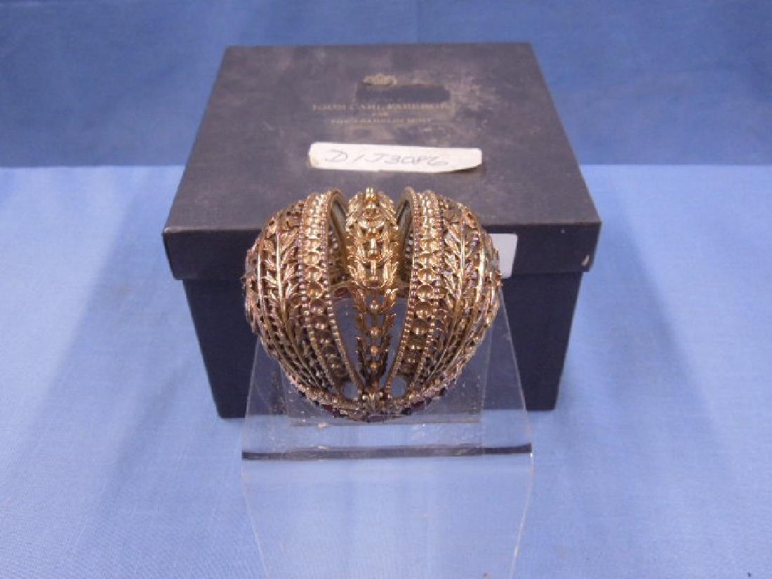 House of Faberge Sterling Silver Crown (1 of 5)