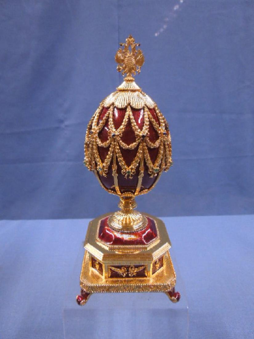 House of Faberge Imperial Eagle Egg (1 of 7)