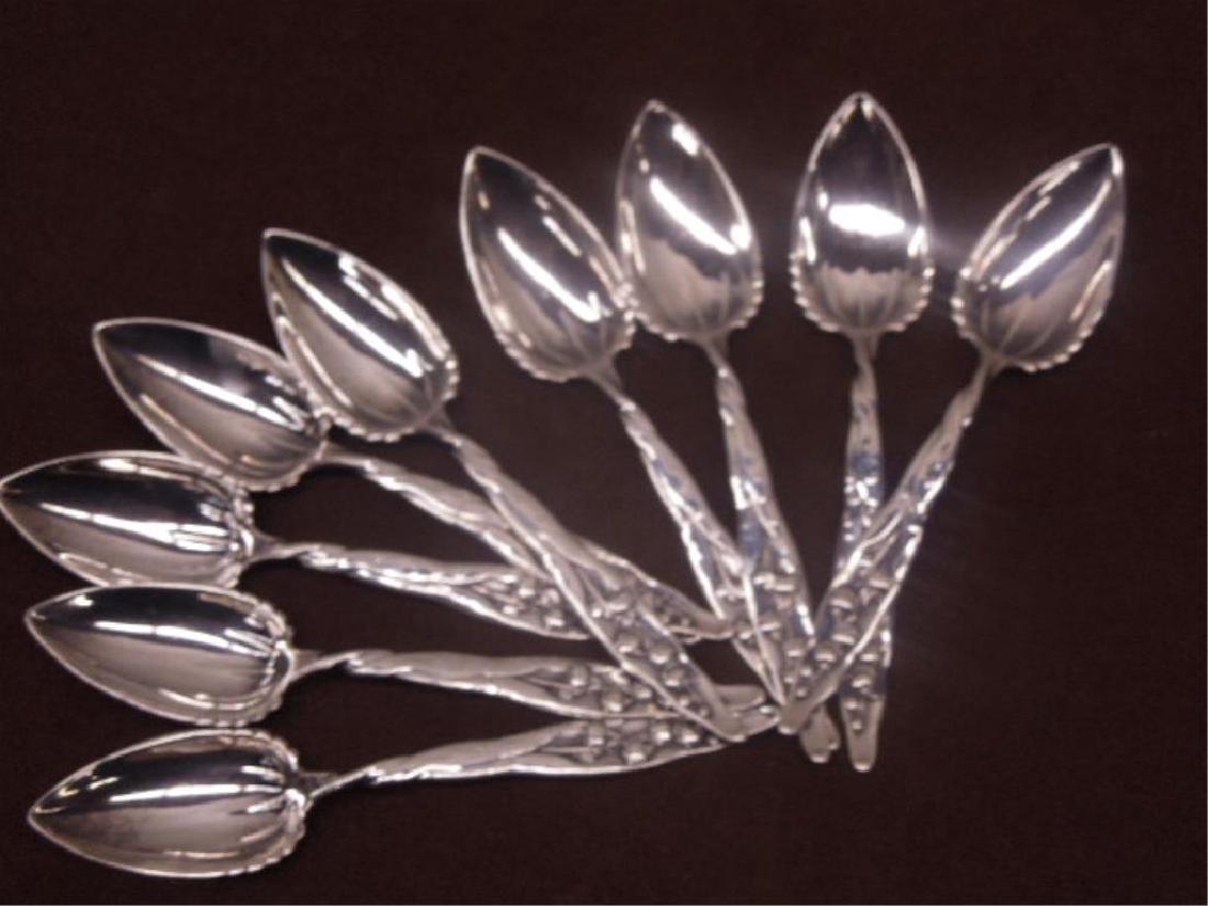 Whiting Sterling Silver Fruit Spoons (1 of 4)