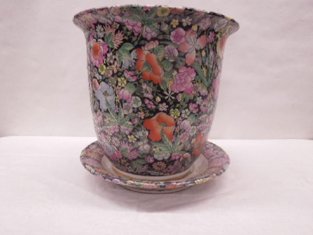 Contemporary Chinese Porcelain Planter (1 of 9)