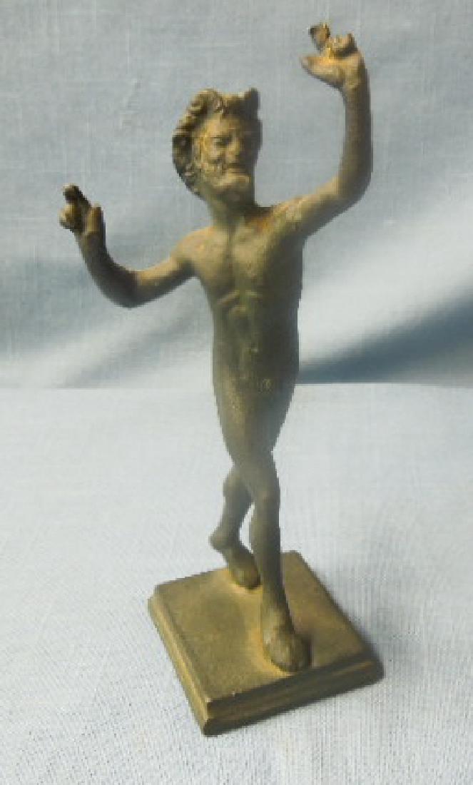 Continental Bronze Satyr/Faun Figure (1 of 7)