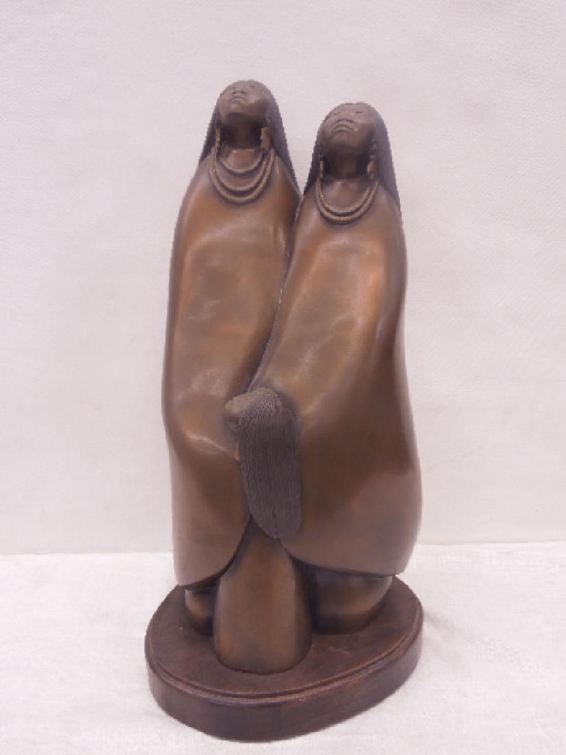 Dwain Freeman Native American Bronze Sculpture (1 of 8)