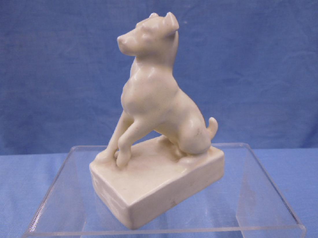 Rookwood Pottery Seated Dog Paperweight (1 of 4)