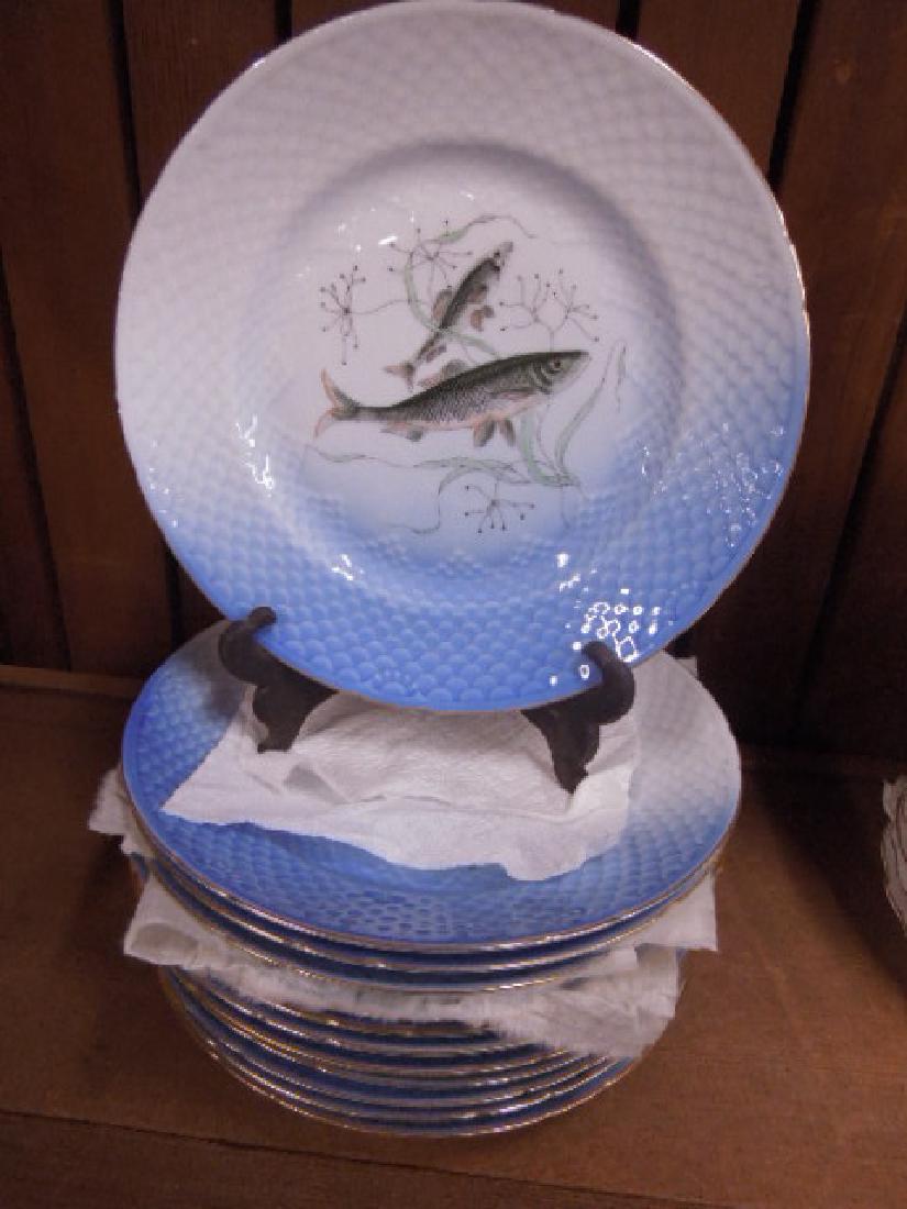 Bing & Grondahl Porcelain Fish Plates (1 of 4)