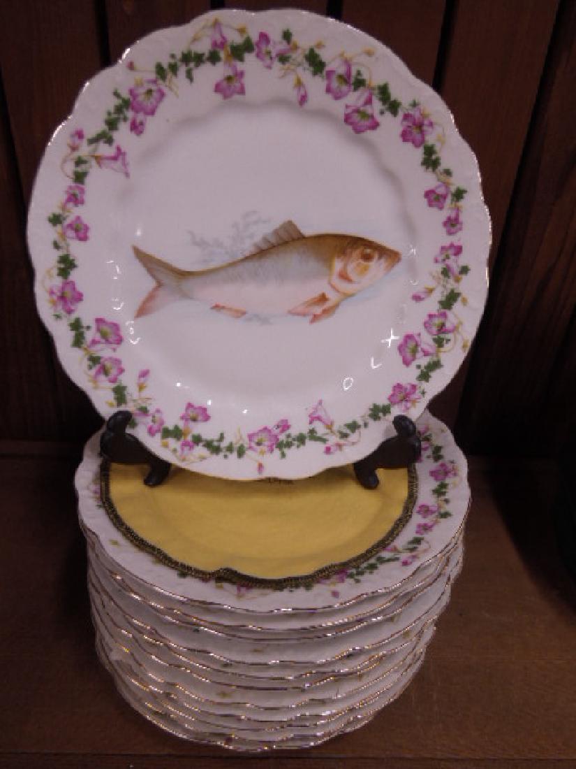 Carlsbad Austrian Porcelain Fish Plates (1 of 3)