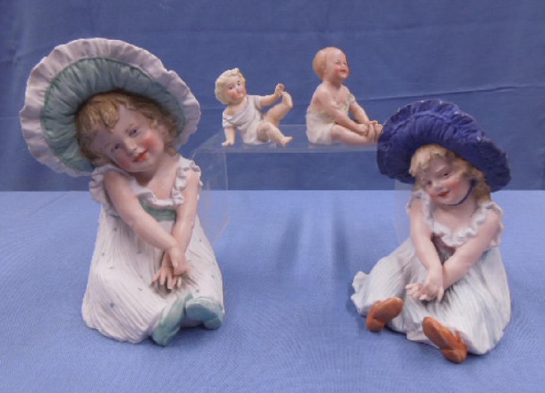 German Bisque Piano Baby Figures (1 of 9)