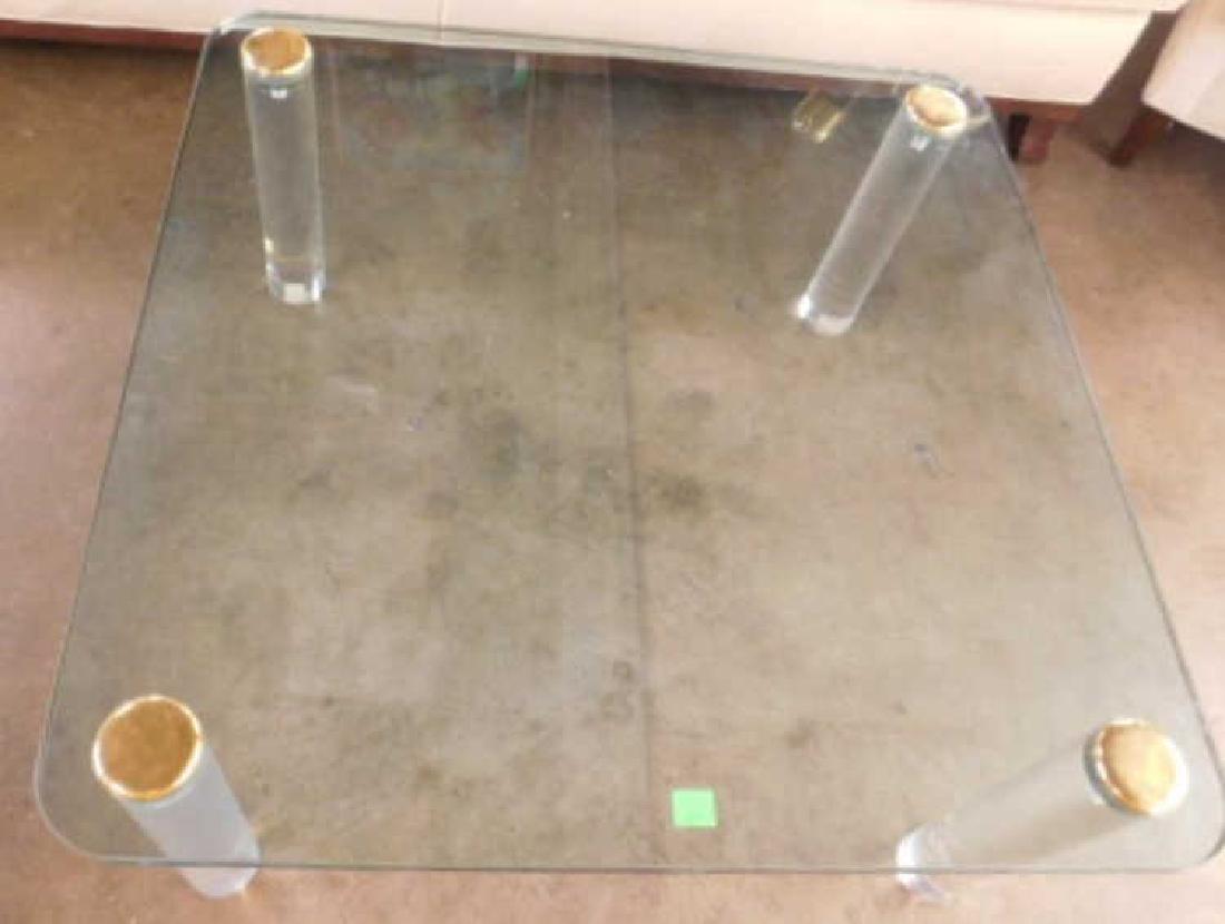 Pace Collection Glass Top Table (1 of 3)