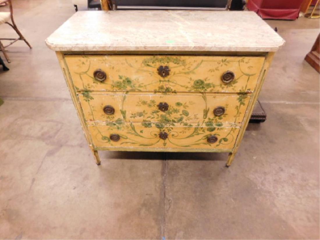 Regency Style Marble Top Dresser (1 of 9)