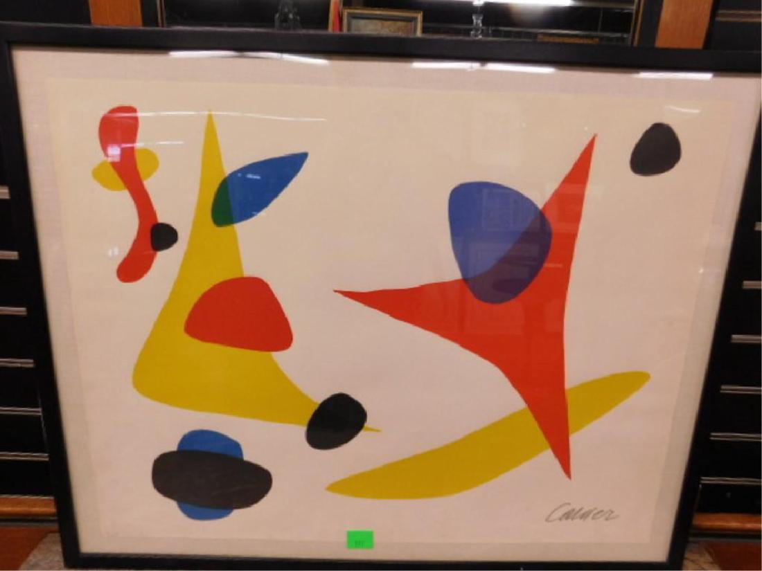 Alexander Calder Abstract Lithograph (1 of 4)