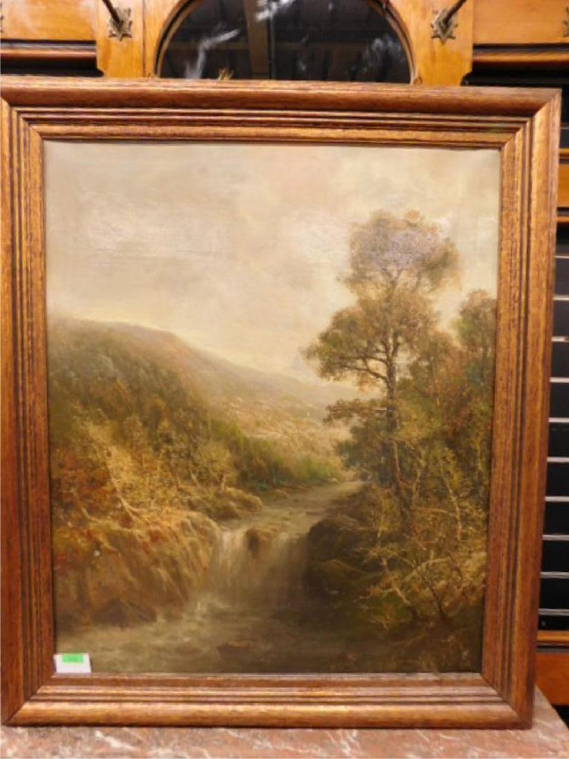 Unsigned Continental School Oil Painting (1 of 5)