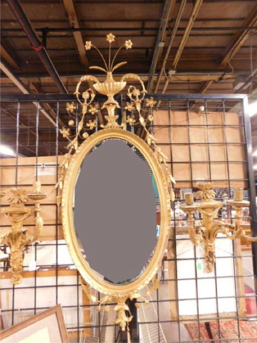 Friedman Brothers Williamsburg Gilt Mirror