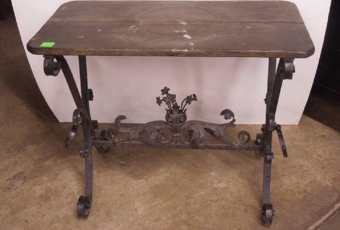 Wrought Iron Plant Table (1 of 4)