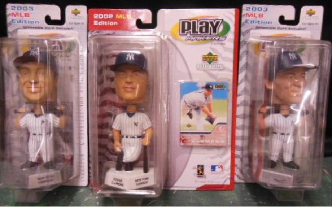 3 Upper Deck Play Maker Bobble Heads (1 of 5)